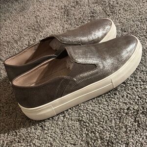 Vince Camuto Leather Platform Shoes